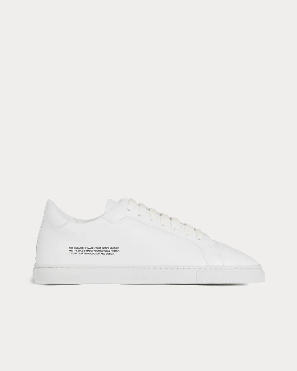 Grape Leather White Low Top Sneakers