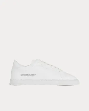 Grape Leather White Low Top Sneakers