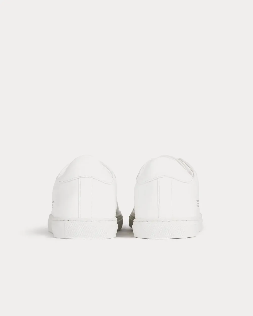 Grape Leather White Low Top Sneakers