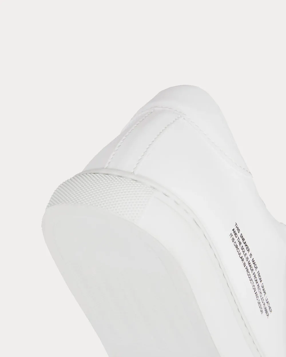 Grape Leather White Low Top Sneakers