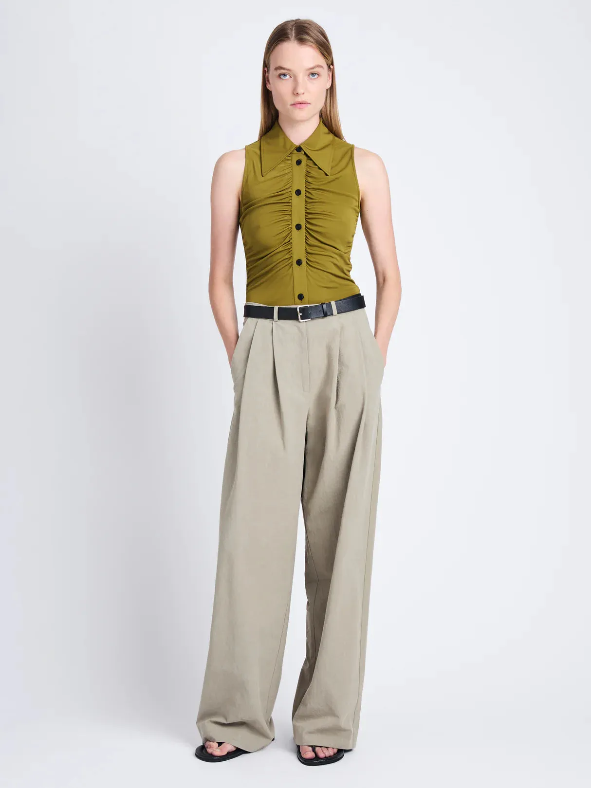 Helena Pant Bay Leaf