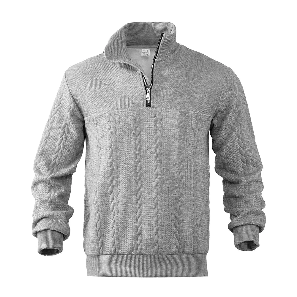 Henry - Premium Quarter Zip Sweatshirt