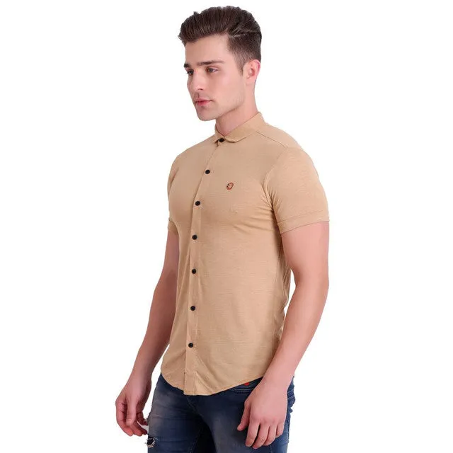 HiFlyers Men Shirts - Beige