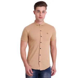 HiFlyers Men Shirts - Beige