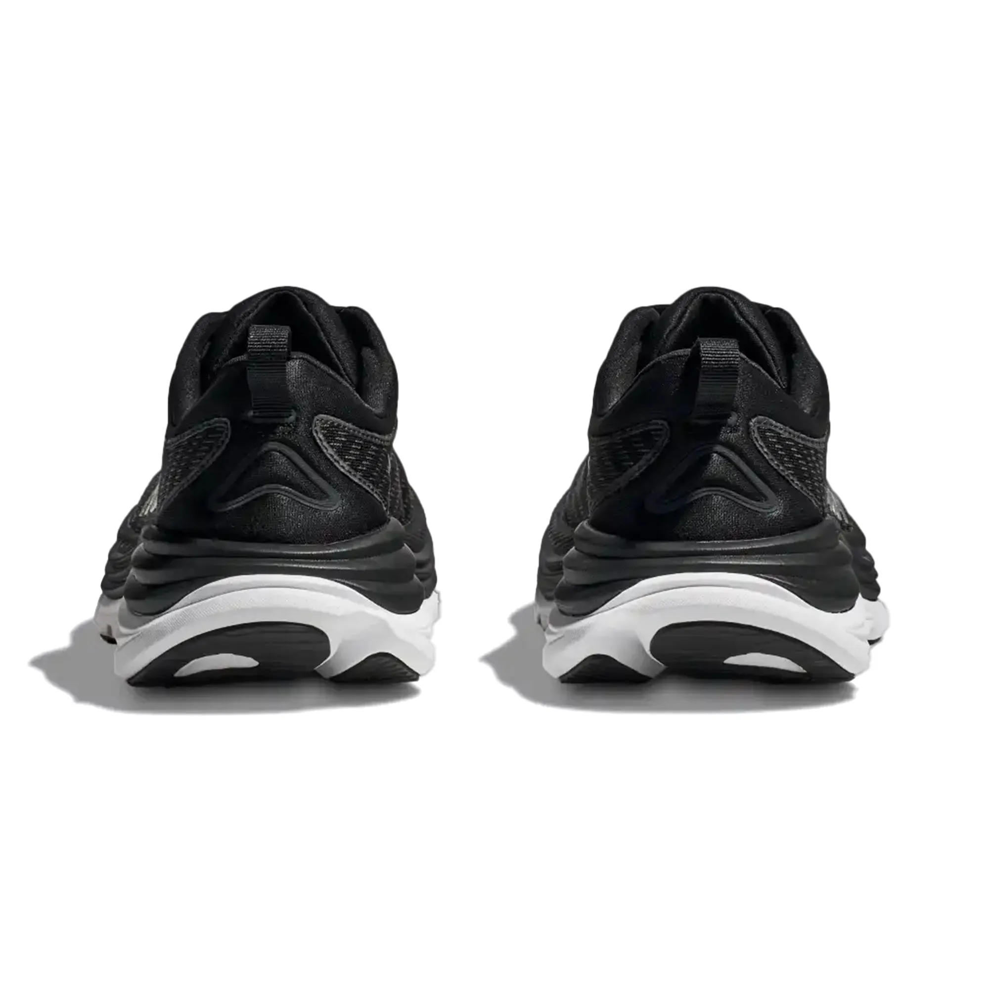 HOKA MENS RUNNING SHOES GAVIOTA 5 BLACK/WHITE