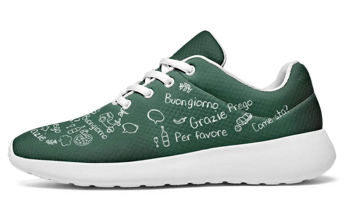 Italian Chalk Board Sneakers
