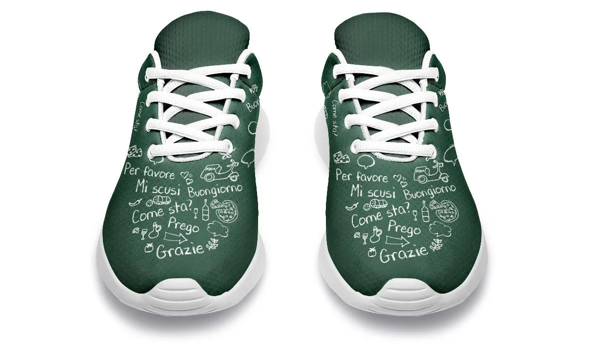 Italian Chalk Board Sneakers