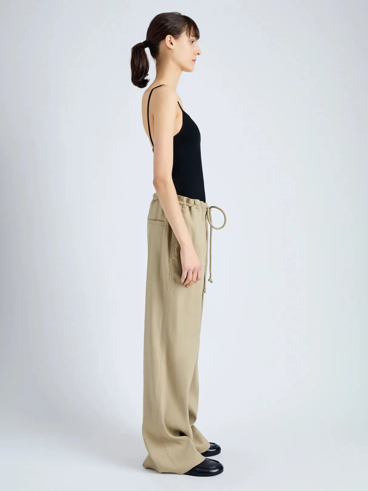 Jade Eco Stretch Linen Pant
