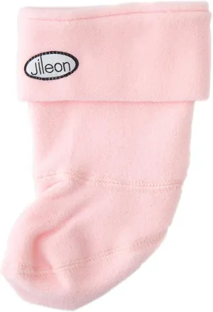 Jileon Warm and Cozy Rain Boot Liners for Boys and Girls - Pink and Blue Options