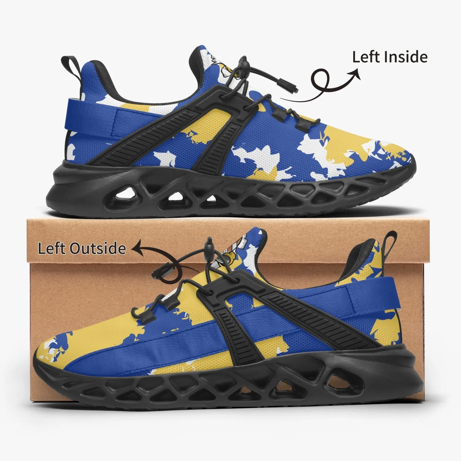 Kicxs LAR Camo Mesh Running Shoes