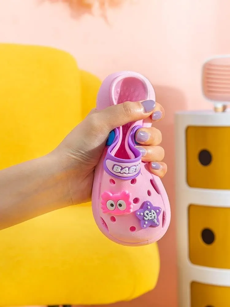 Kids Clogs Gardening Slip On Mules for Toddlers