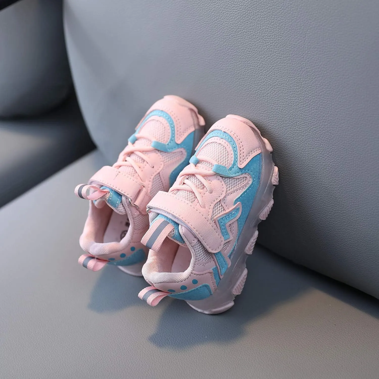Kids Mesh Running Led Light Luminous Sport Shoes Baby Children Girls Baby Shoes Toddler Slippers Girl