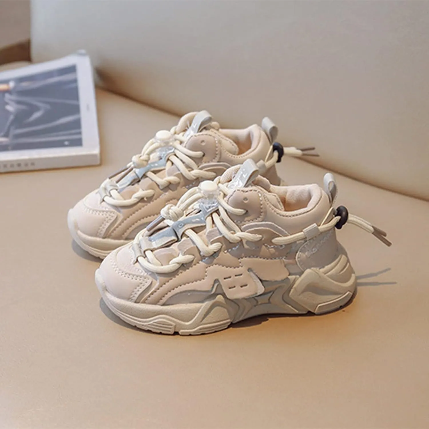 Kids Sneakers Boys Girls Tennis Shoes for Running Athletic Walking Gym Sports Lightweight Breathable Anti Slip Shoes
