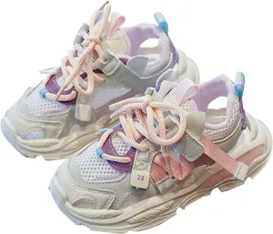 Kids Sneakers for Boys Girls Running Tennis Shoes Fashion Lightweight Breathable Sport Athletic Walking Shoes