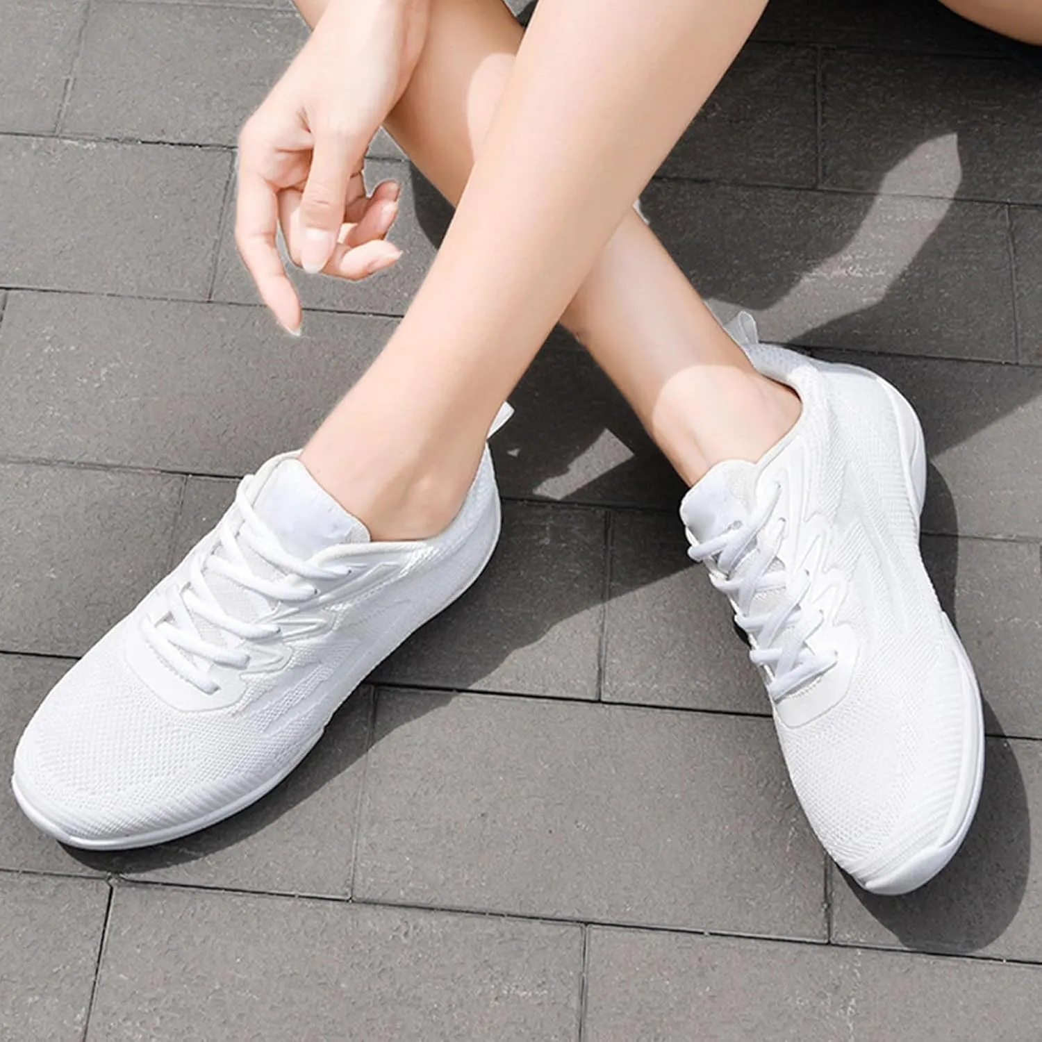 Kids Toddler Sport Sneakers Boys Girls Athletic Running Breathable Mesh Comfort Air Cushion Lace Up Shoes
