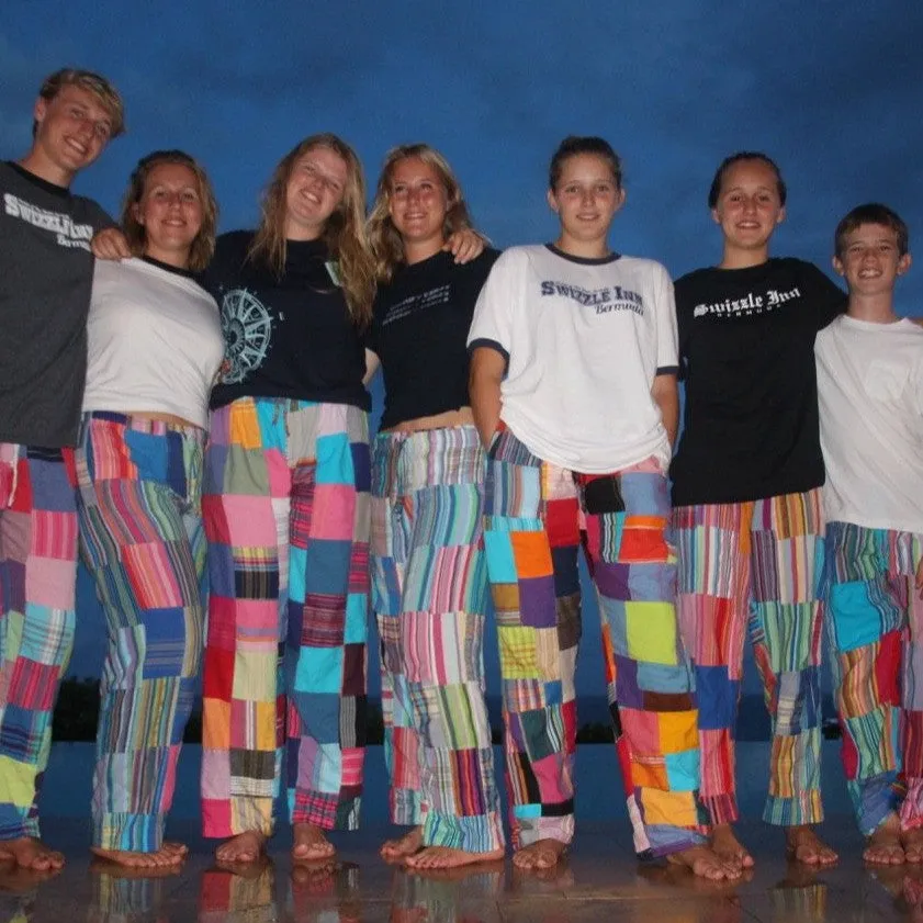 Kikoy Patchwork Pull-ons