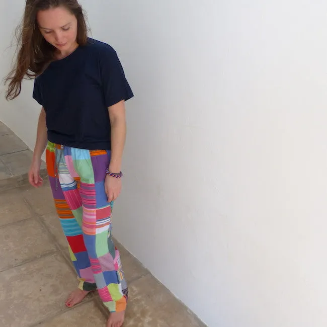 Kikoy Patchwork Pull-ons