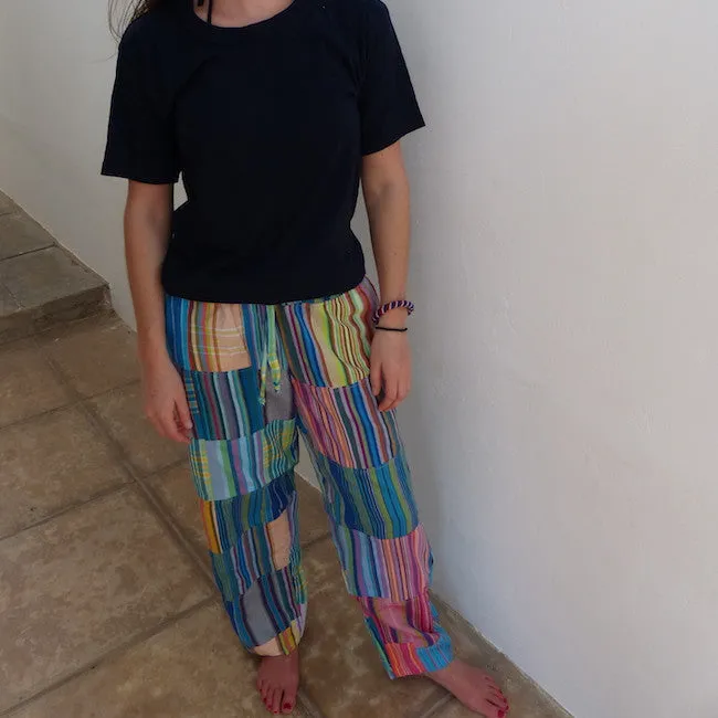 Kikoy Patchwork Pull-ons