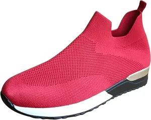 Lausiuoe Sneakers For Women Walking Shoes Comfortable Tennis Shoes Breathable Casual Gym Workout Restaurant Work Shoes