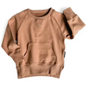 Little Bipsy - Pocket Pullover in Nutmeg
