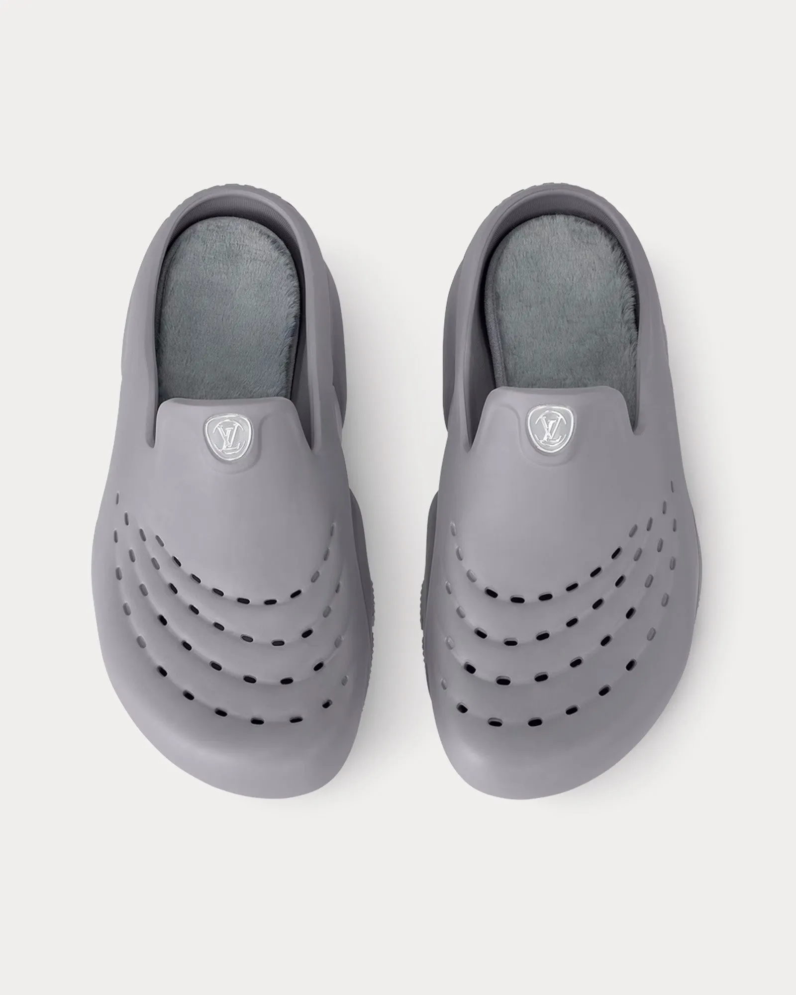 LV Shark Grey Clogs