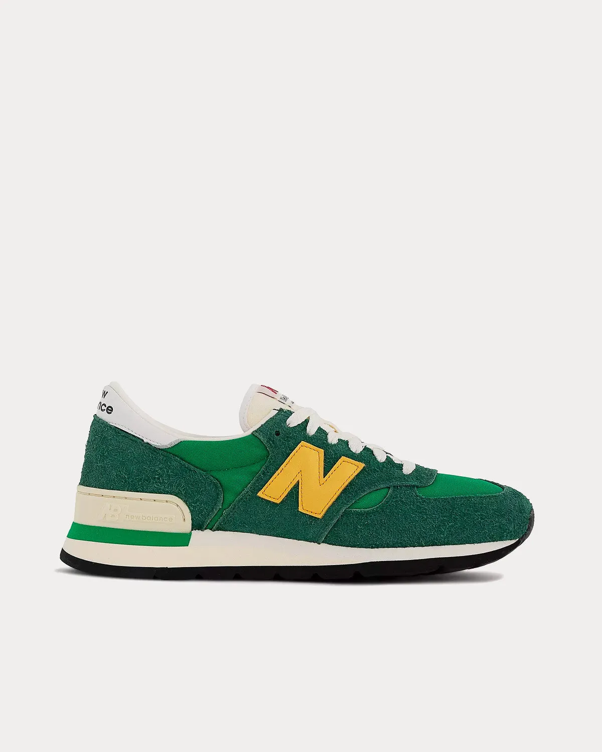 MADE in USA 990 Green / Gold Low Top Sneakers