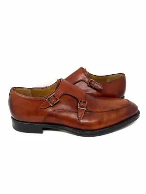 MAGNANNI Men's Burnt Orange Shoe Size 10.5 Loafers