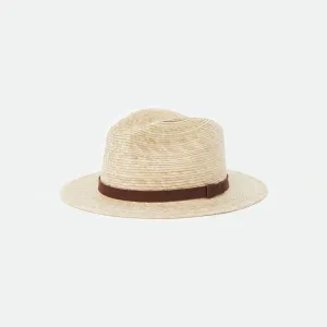 Messer Resort Straw Fedora (Tan)