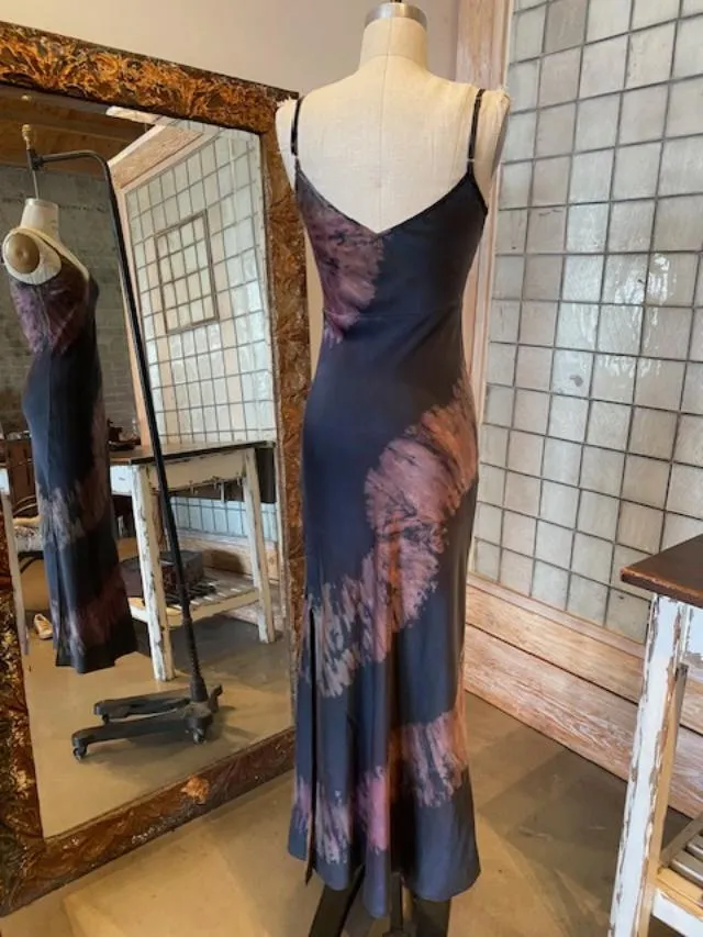 MiJo Silk Maxi Slip Dress