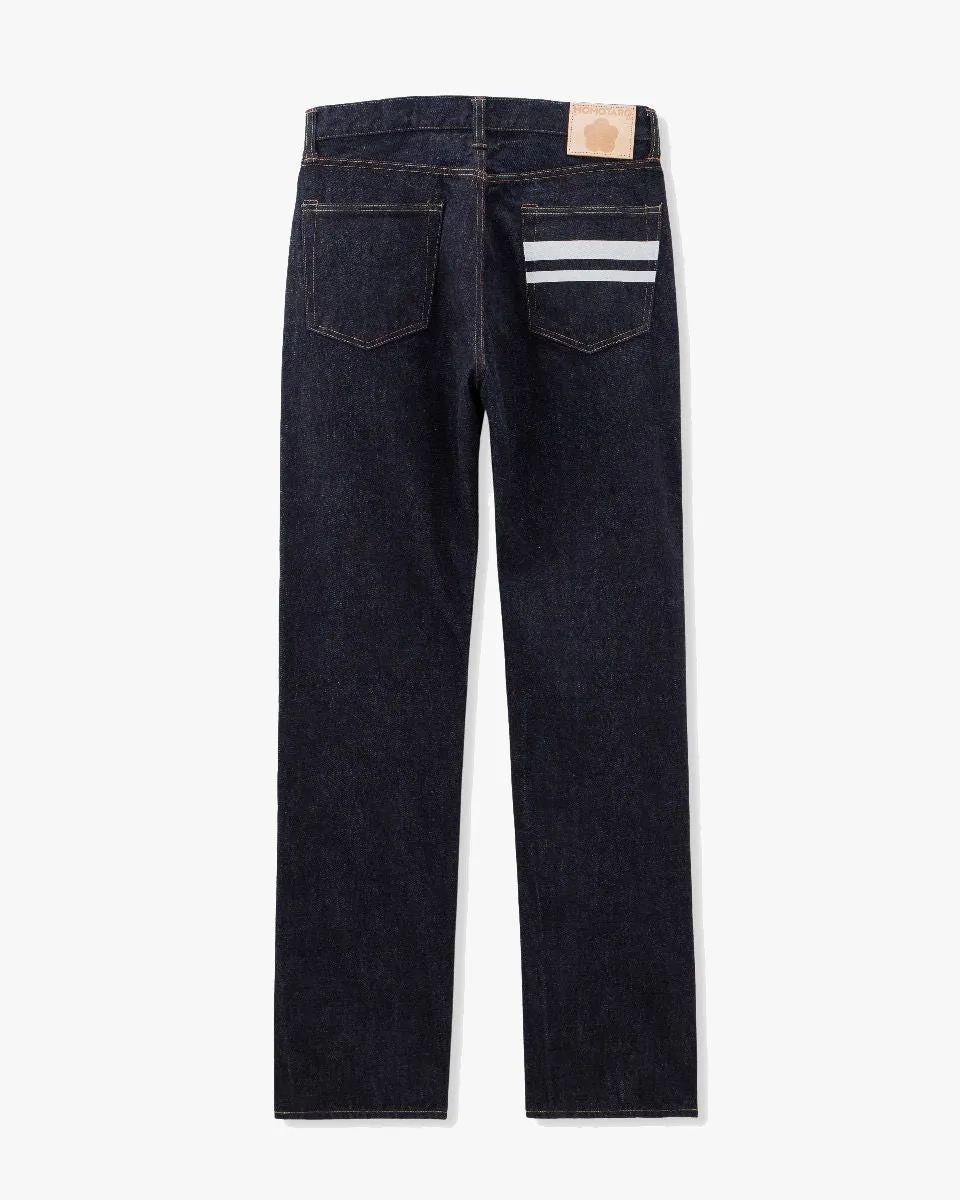 Momotaro Jeans #100 Classic Straight Fit Mens Jeans - 15.7oz Zimbabwe Cotton Selvedge Denim / Button