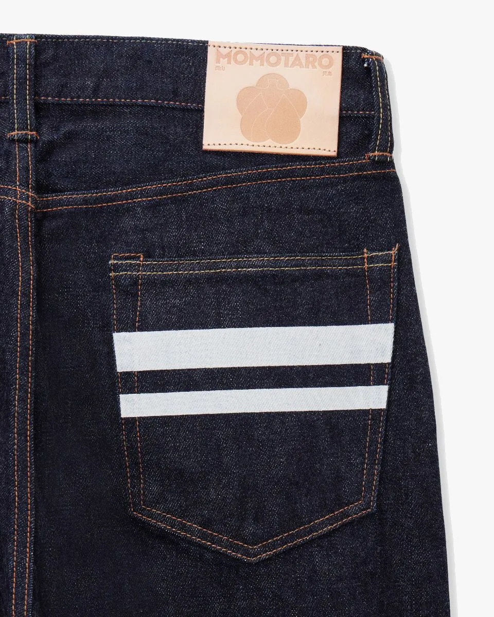Momotaro Jeans #200 Classic Tapered Fit Mens Jeans - 15.7oz Zimbabwe Cotton Selvedge Denim / Button
