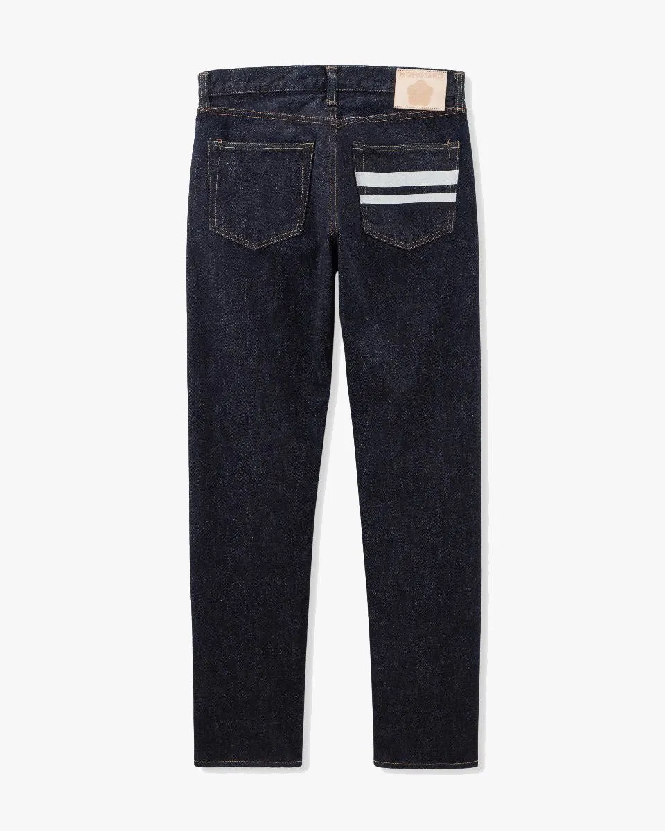 Momotaro Jeans #200 Classic Tapered Fit Mens Jeans - 15.7oz Zimbabwe Cotton Selvedge Denim / Button
