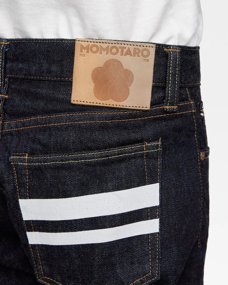 Momotaro Jeans #200 Classic Tapered Fit Mens Jeans - 15.7oz Zimbabwe Cotton Selvedge Denim / Button