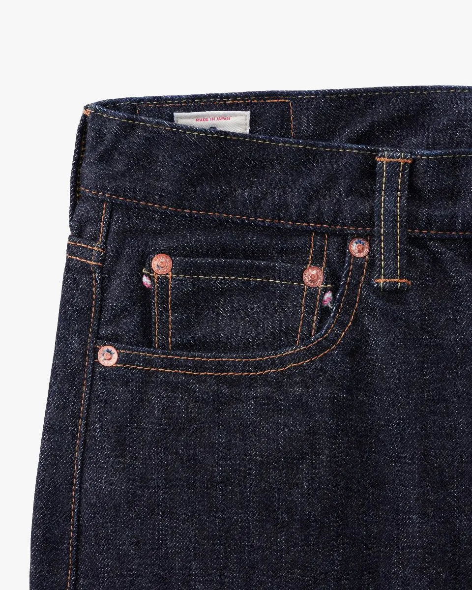 Momotaro Jeans #200 Classic Tapered Fit Mens Jeans - 15.7oz Zimbabwe Cotton Selvedge Denim / Button