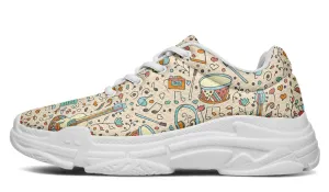 Music Doodle Chunky Sneakers