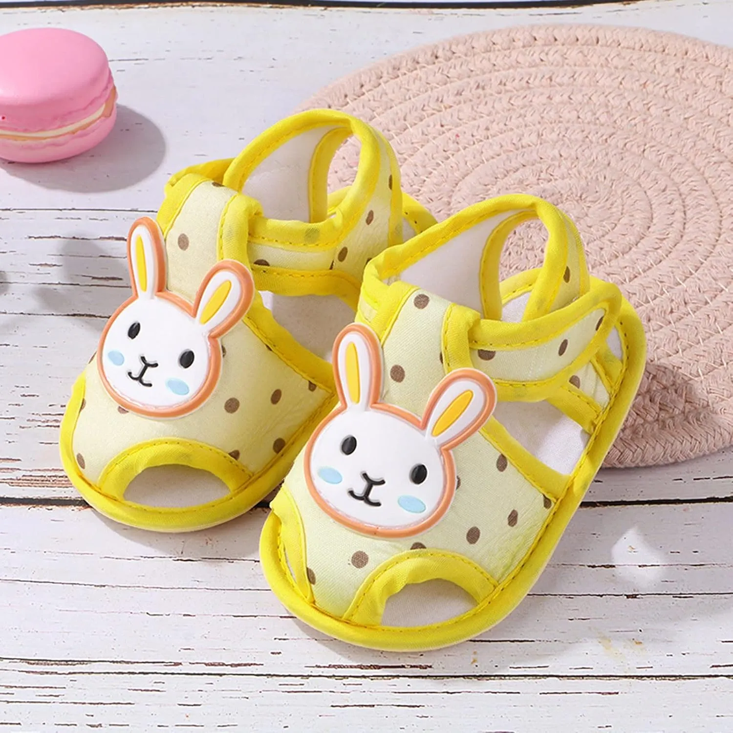 Newborn Shoes for Girls, Baby Girls Boys Shoes Infant Toddler Walkers Shoes Cartoon Bear Princess Shoes Sandals Gifts