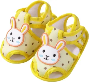 Newborn Shoes for Girls, Baby Girls Boys Shoes Infant Toddler Walkers Shoes Cartoon Bear Princess Shoes Sandals Gifts