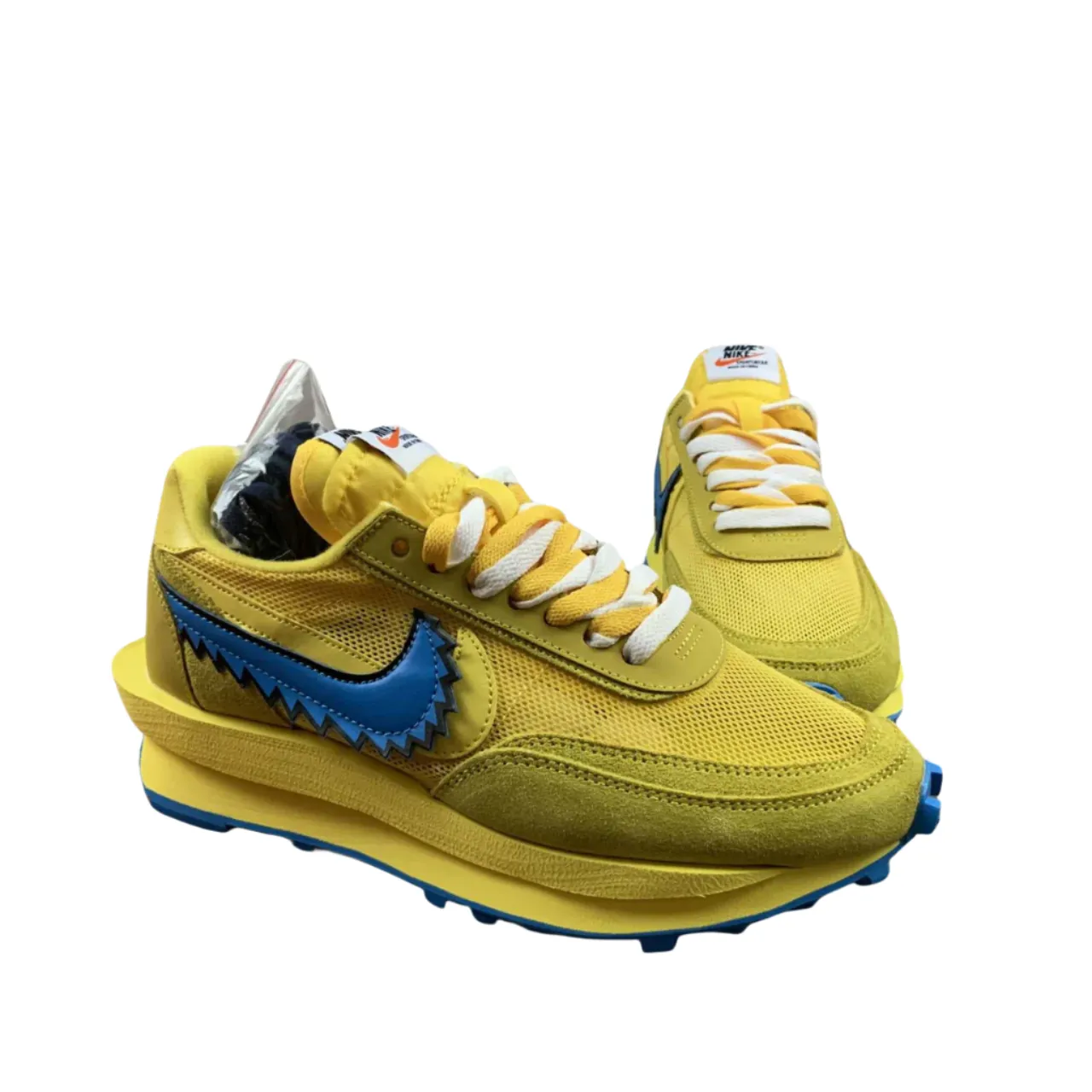 Nike Waffle One Yellow Sneaker