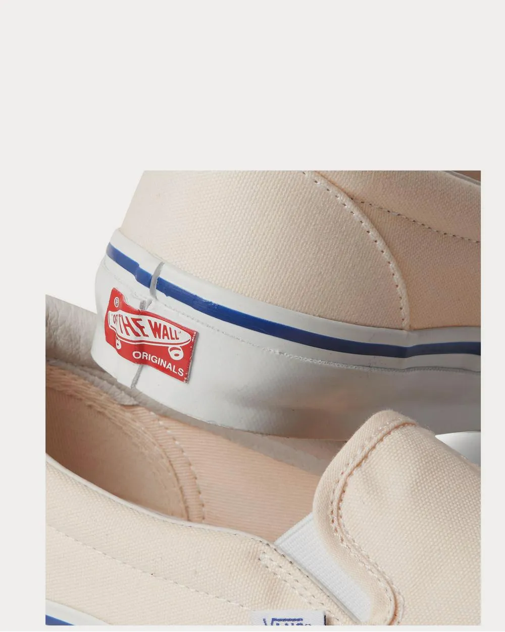 OG Classic LX Canvas Slip-On  White slip on sneakers