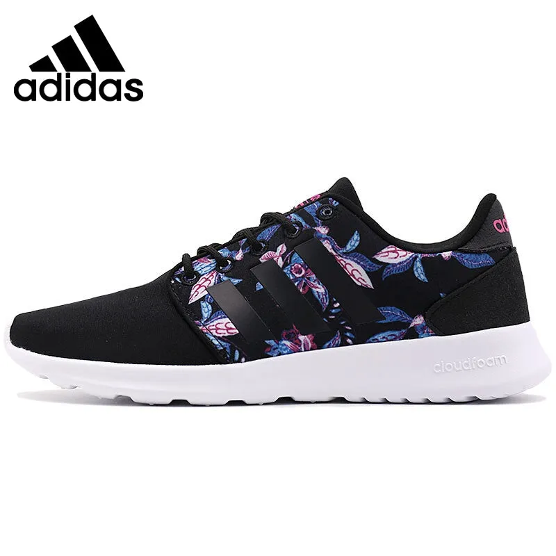 Original New Arrival 2017 Adidas NEO Label CLOUDFOAM QT RACER W Women's Skateboarding Shoes Sneakers