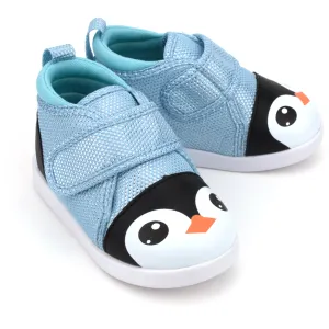 Penguin Squeaky Toddler Shoes Blue Sparkly Version 2.0 2025