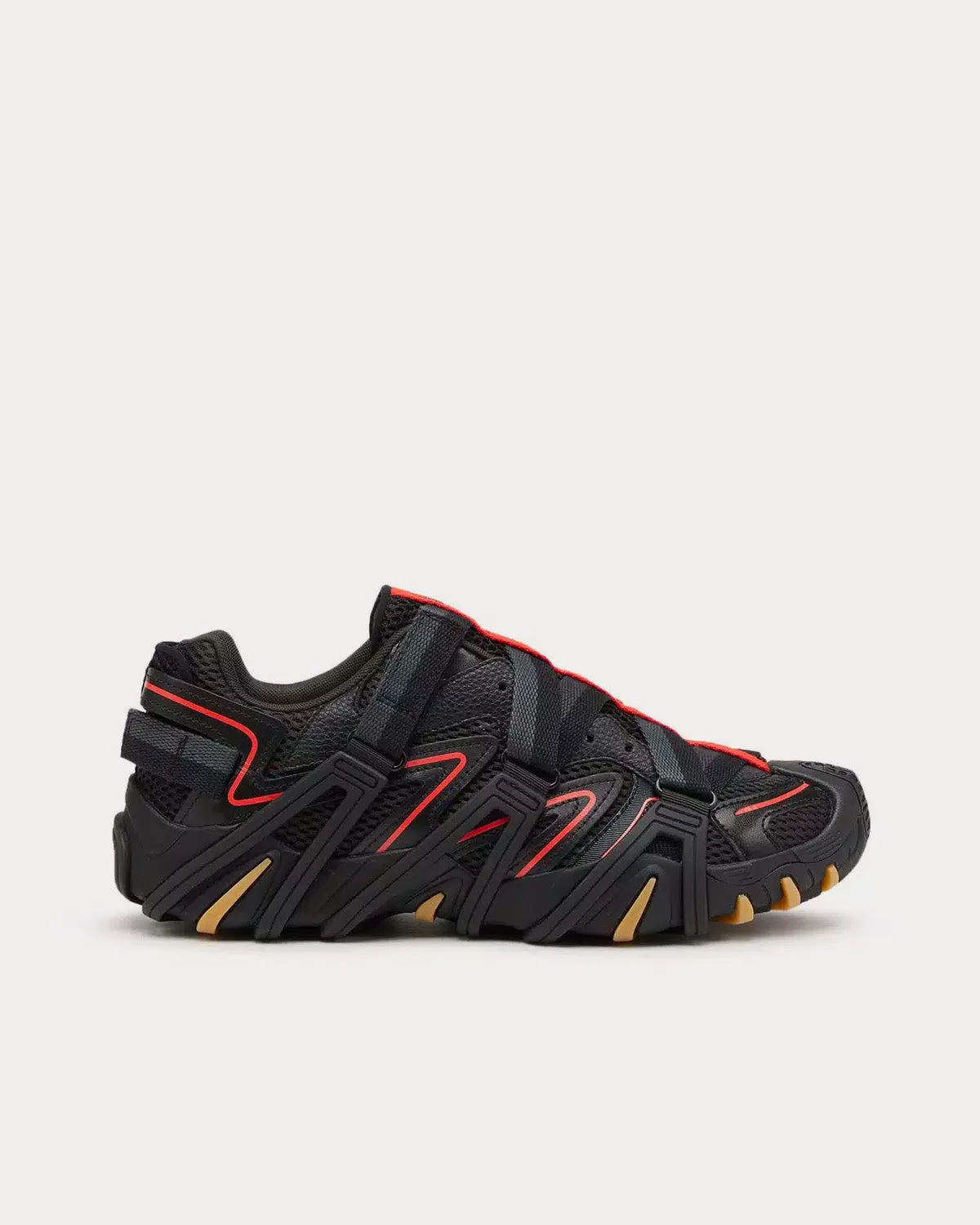 S-Prototype-Cr Black Slip On Sneakers