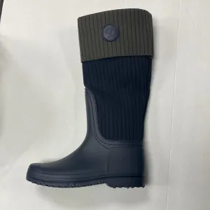 SALE FW22 Lolit WB301 Olive Ribbed Cuffed Logo Winter Boot