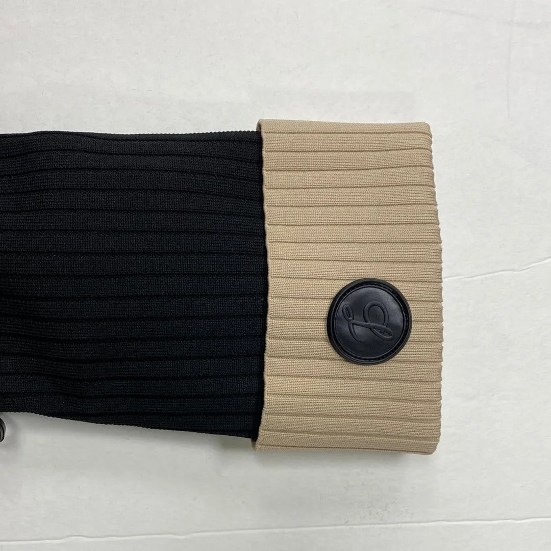 SALE FW22 Lolit WB310 Womens Ribbed White Cuff Winter Boot