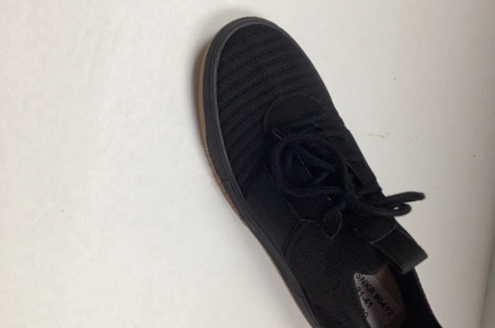 SALE SP24 Boutaccelli Frisco Black Sock Sneaker