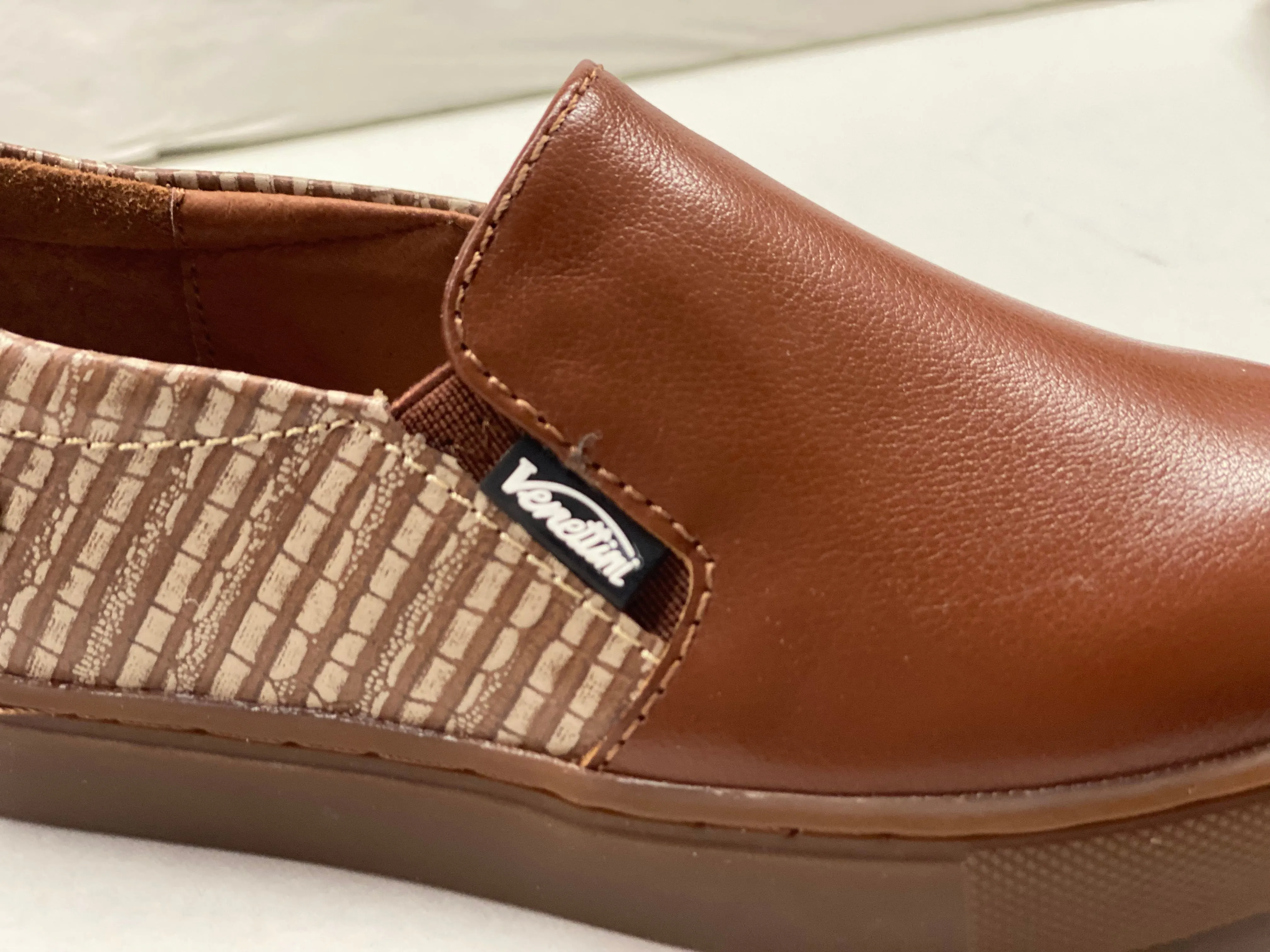 SALE Venettini Glen Luggage Two Tone Sneaker