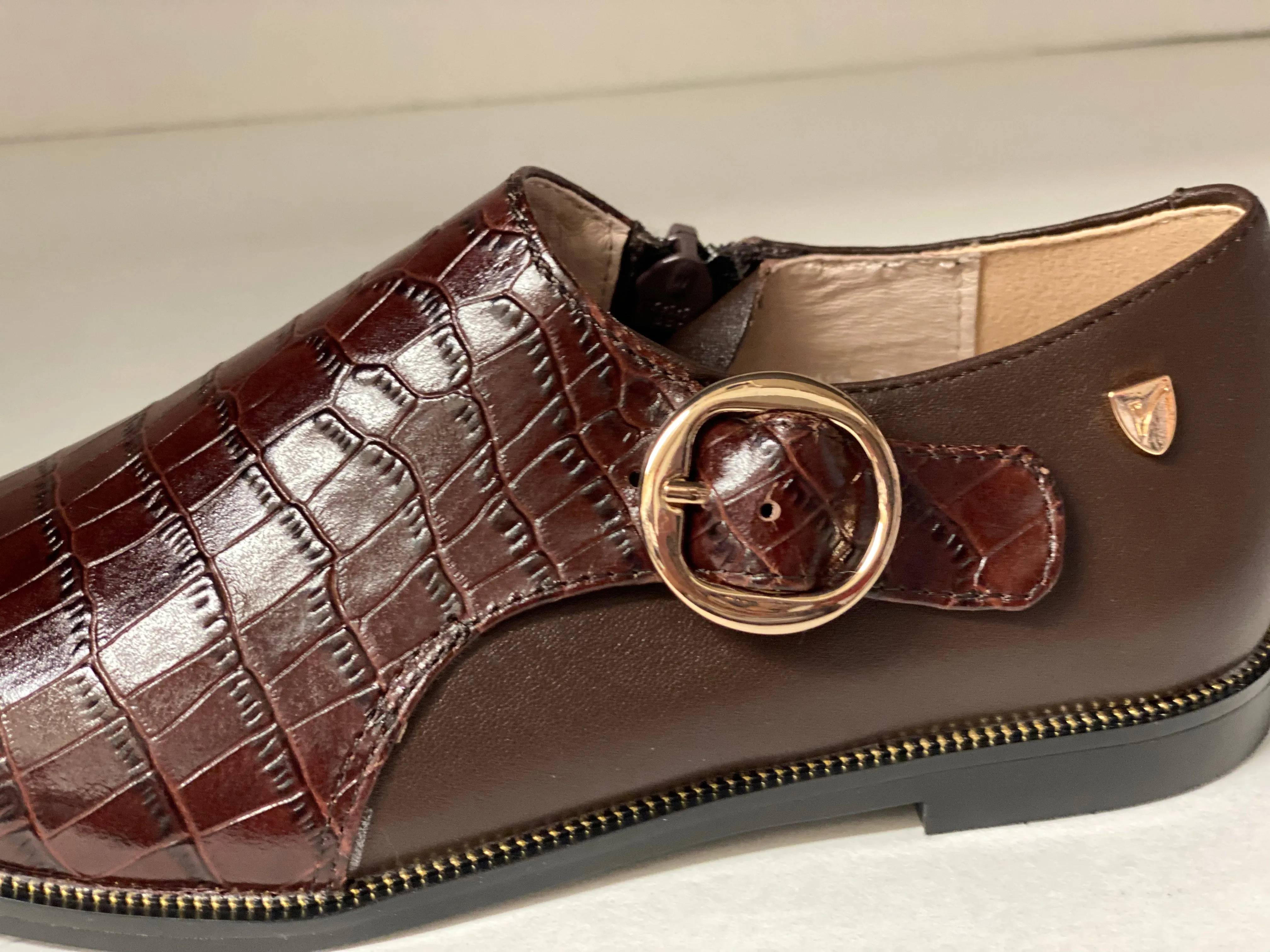 SALE Venettini Lane Buckle Side Ankle Shoe