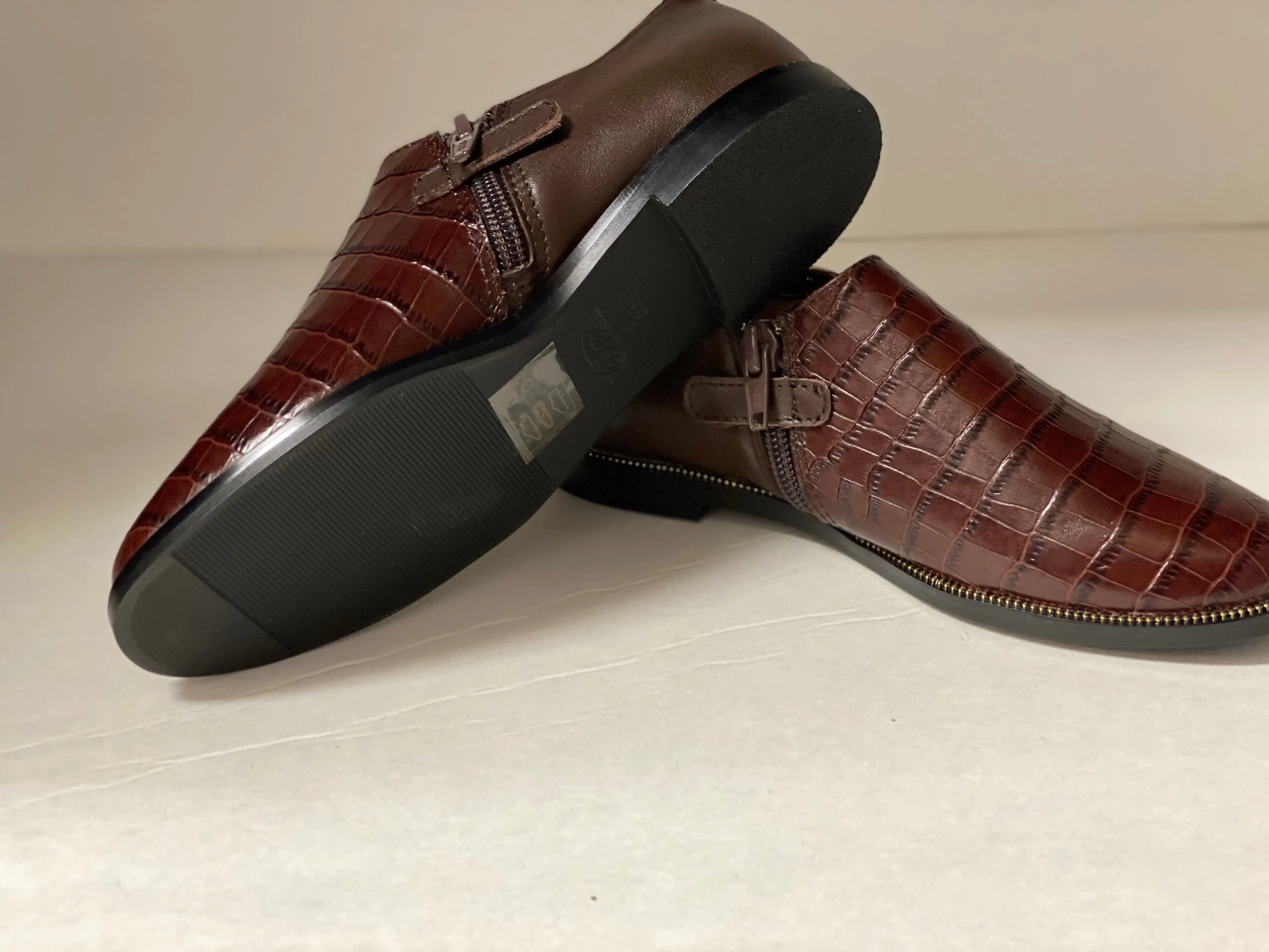 SALE Venettini Lane Buckle Side Ankle Shoe