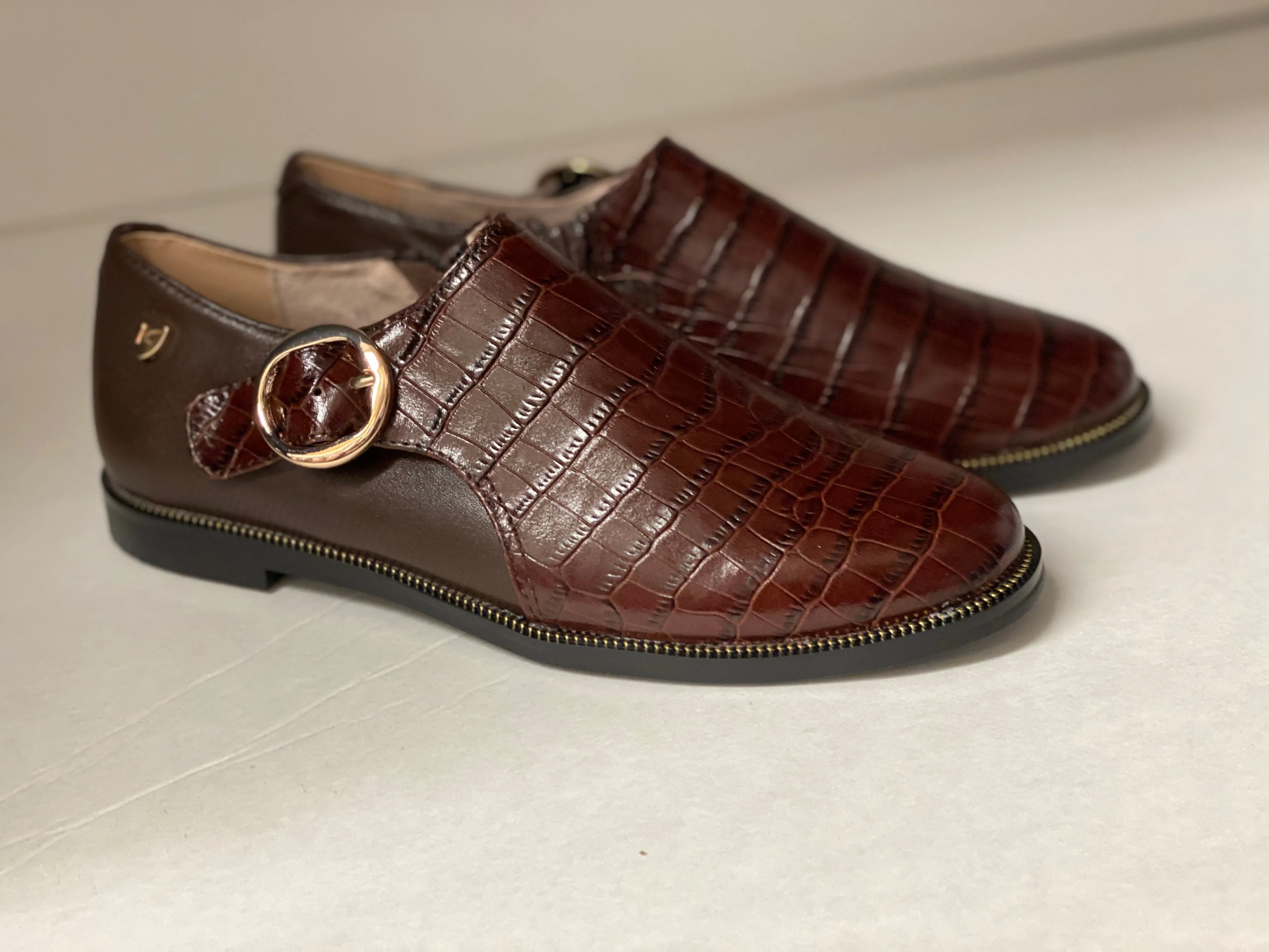 SALE Venettini Lane Buckle Side Ankle Shoe