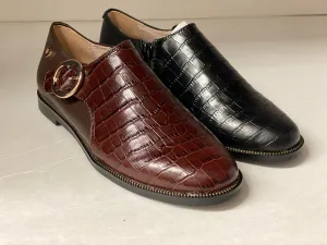 SALE Venettini Lane Buckle Side Ankle Shoe